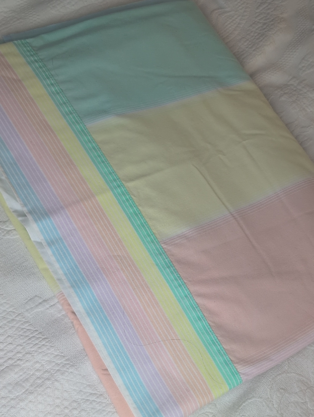 Wamsutta Ultracale Vintage Pastel Stripe Sheets & Cases
